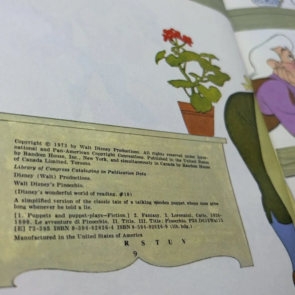 Walt Disney Wonderful‎ World of Reading Lot 6 Hardcover Books Vintage